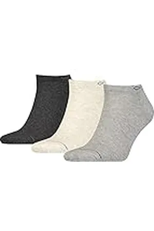 Calvin Klein Sneaker 3 Pack, (Mid Grey Melange), Talla única (Pack de 3) para Hombre