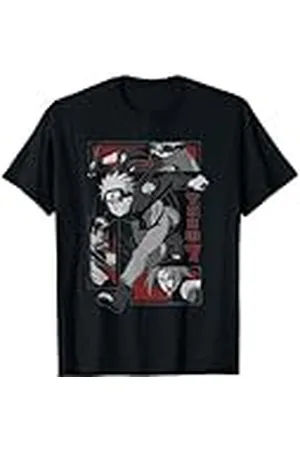 Naruto Shippuden Grunge Team 7 Anime Camiseta