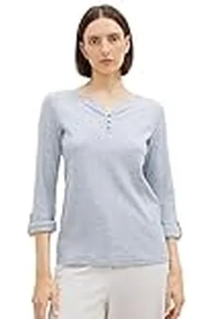 TOM TAILOR Señoras Camiseta a rayas 1024036, , L