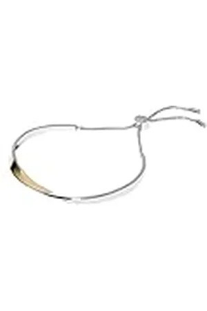 Skagen Pulsera Para Mujer Kariana, Grosor: 5 mm Ancho Interior: 60 mm Altura Interior: 46,9 mm Pulsera De Acero Inoxidable Bicolor, SKJ1270998