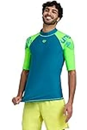 Arena Camiseta de Manga Corta Hombre con protección UV Rash Graphic