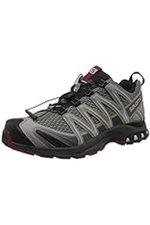 Salomon Xa Pro 3d, Zapatos de trail running Hombre, Monument/Ebony/Red Dahlia, 40 EU