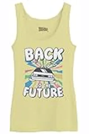 Retour vers le futur Wobafudtk002 Camiseta sin Mangas, , XXL para Mujer