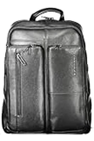 Piquadro Ronnie - Mochila mediana para PC de 14" de piel, , S, Negocios