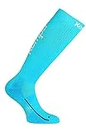 Kempa Long Socks Medias de Equipaciones, Sin género, Azul/Blanco, 31-35