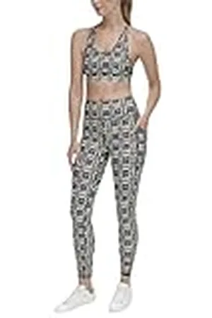 DKNY Printed High Waist 7/8 Leggings, , XS De Las Mujeres