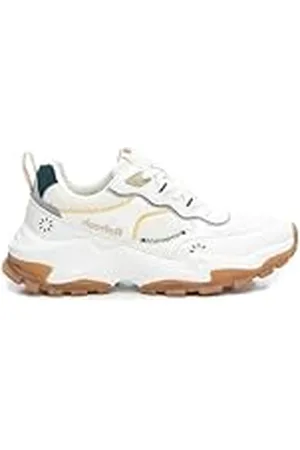 Refresh Zapatilla Mujer Blanco - Calzado Cómodo y Versátil - Moda Casual - Modelo 17240401 (Talla 39)