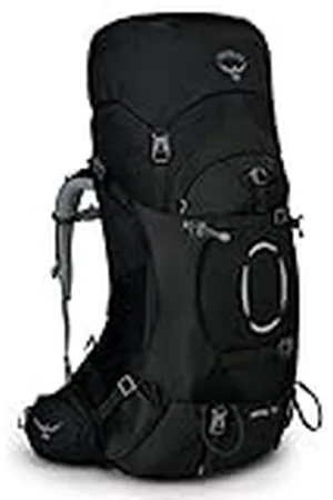 Osprey Ariel 55 Mochila de Mujer para excursiones, Negro , Talla WM/L