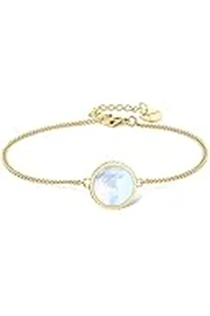 Tamaris Pulsera TJ-0435-B-21 IP Gold, 21 cm, Acero inoxidable, Mother of Pearl