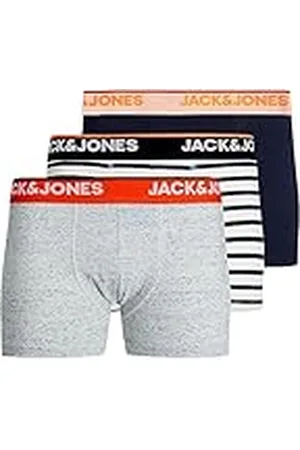 JACK & JONES Jacdave Noos-Calzoncillos (3 Unidades) Baúl, , M para Hombre