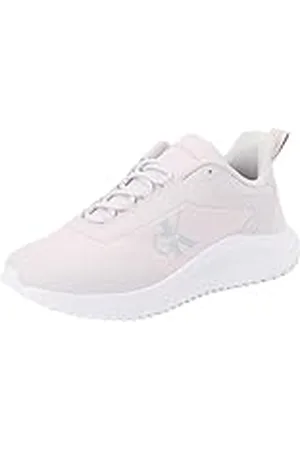 Calvin Klein Jeans EVA RUNNER LOW LACE MIX ML WN Zapatillas deportivas Mujer, Morado (Lilac Ash/Bright White), 39 EU