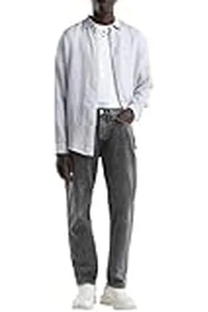 Benetton Pantalone 4YCJUE016, Jeans Hombre,