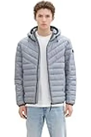 TOM TAILOR 1042721 Chaqueta, 10716-Strut Grey, XL para Hombre