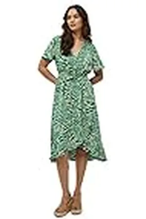 DESIRES Vestido Cruzado Alberte para Mujer, , L