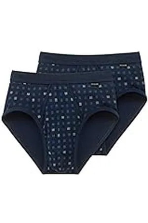 Schiesser Pack de 2 Calzoncillos Deportivos con bragueta – Essentials Lencería, , XXL Hombre