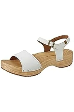 El Naturalista N5831T SHOKUNIN, Sandalia con talón Mujer, White, 41 EU