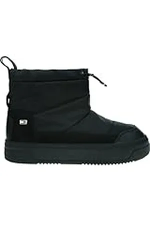 Tommy Hilfiger Botines Mujer Flag Nylon Mini Snowboot con Plataforma, (Black), 38 EU