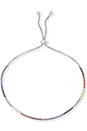 Engelsrufer ERB-LILSTELLA-ZIM - Pulsera de plata de ley con circonitas (24 cm), , Eine Grösse, Plata, Circonita cúbica