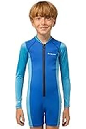 Cressi Kids Long Sleeve Swimsuit Monoshort Infantil, Unisex niños, , XXL (7/8 Años)