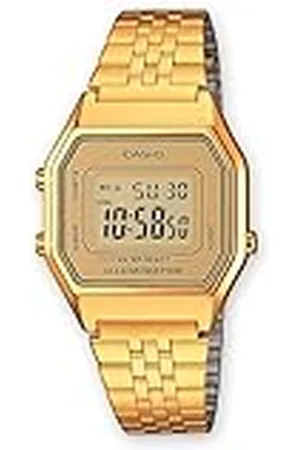 Casio Reloj Mujer de Digital con Correa en Acero Inoxidable LA680WEGA-9ER
