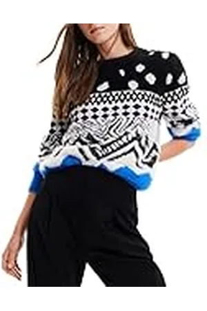 Desigual Jers_Colorado 2000 Black Sudadera, , XL para Mujer