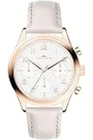 Fynch-Hatton Reloj Analógico para Mujeres de Cuarzo con Correa en Cuero FHT-0015-LC