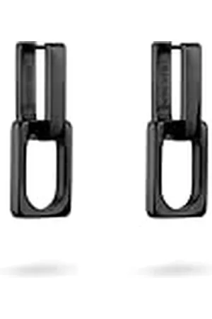 liebeskind Berlin LJ-1468-E-35 - Pendientes IP negros, 3,5 cm, Acero inoxidable, Sin piedra preciosa