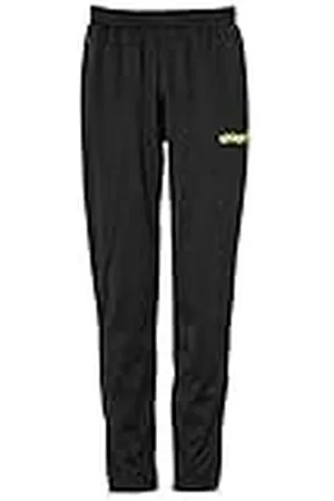 Uhlsport Stream 22 Classic Pants Pantalones, Unisex niños, Black/Lime Yellow, 104