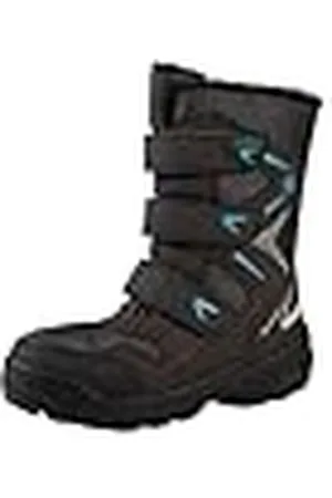 Lurchi 63L1033011, Botas para Nieve, Black-Turquoise, 35 EU Ancho