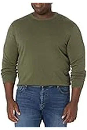 Amazon Jersey de cuello redondo (Disponible en Tallas Grandes) Hombre, , XXL Grande Alto