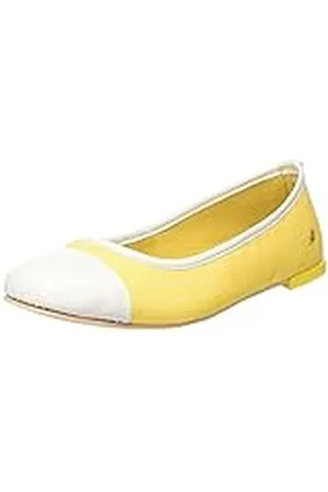 Art Lens, Sandalias Planas Mujer, Yellow-Cream, 42 EU