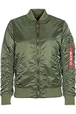 Alpha Industries MA-1 VF 59 Chaqueta, Verde (Sage Green-01), L para Mujer