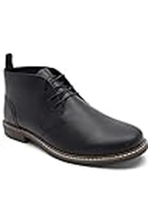 Thomas Crick Dallas, Botas Modelo Chukka Hombre, Black, 43 EU