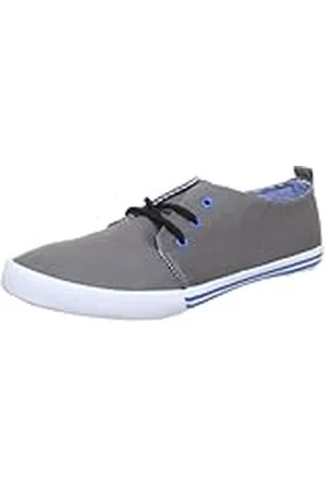 SELECTED Sel Volley 16030438 - Zapatillas de Lona para Hombre, Color Gris, Talla 41
