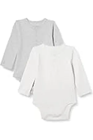 Amazon Bodis tunecinos de manga larga Unisex Bebés, Pack de 2, , Prematuro