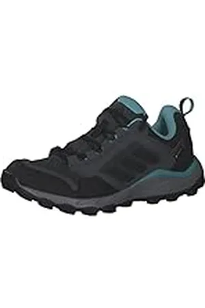adidas Tracerocker 2.0 Gore-Tex Trail Running Shoes, Zapatillas Mujer, Grey Six/Core Black/Mint Ton, 36 EU