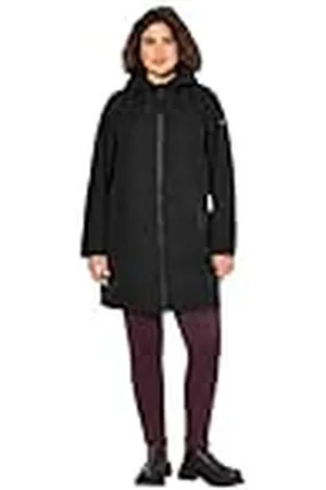 Ulla Popken Hyprar Funktionsjacke, Wasserdicht, Kapuze Chaqueta, , 50-52 Mujeres