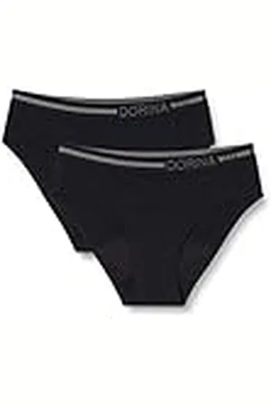 Dorina Eco Moon Hipster Tag Ropa Interior, , S (Pack de 2) para Mujer