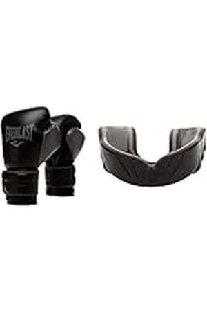 Everlast Powerlock 2R Guantes Unisex para Adultos, , 340 G (12 Oz) UE & Venum Challenger Protector de Dientes, Unisex Adulto, / , Talla Unica