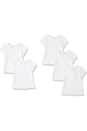 Amazon Camisetas de Manga Corta Niña, Pack de 5, , 10 años