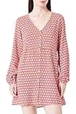 ONLY Onlnova Life L/S Thea Button Dress Vestido Blusa, , XS Mujeres