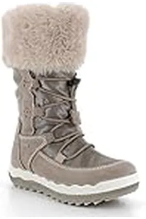 Primigi Frozen GTX, Botas para Nieve Mujer, Beige Scuro-Pietra, 34 EU