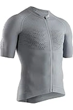 X Bionic Effektor 4.0 Bike Zip Short Sleeve Shirt, Mujer, Dolomite Grey/Arctic White, S