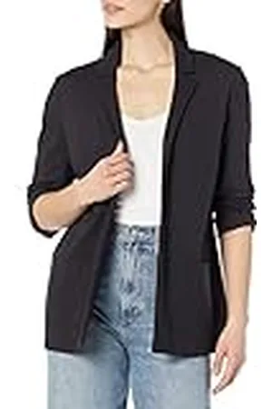 Amazon Blazer Ponte Suave de Corte Holgado Mujer, , M
