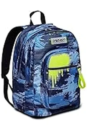 7 for all Mankind Mochila escolar para escuela y ocio, espaciosa mochila escolar para adolescentes, niñas y niños, macuto con compartimento para botellas, multicolor, , talla única, moderno