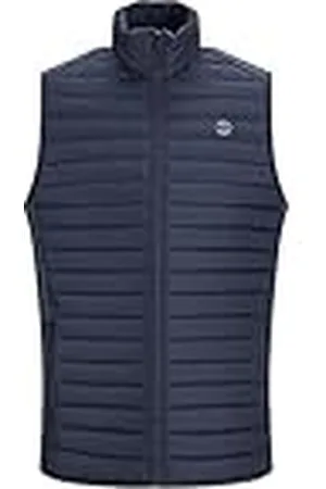 JACK & JONES JACK&JONES PLUS Jjemulti Bodywarmer Collar PS Steppweste, , XXXXL para Hombre