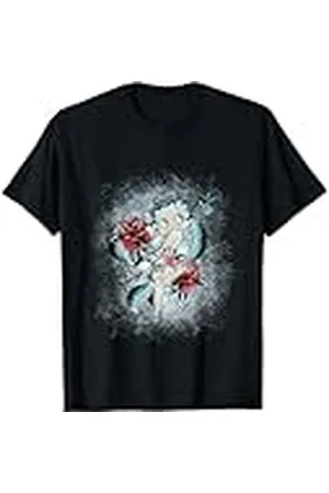 Betty Boop Tatuaje lindo de Roses Camiseta