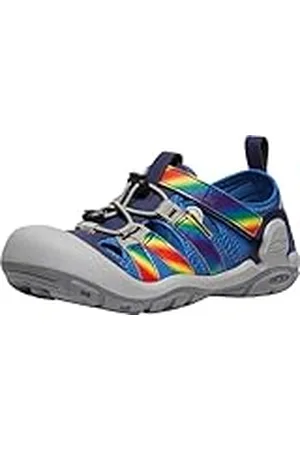 Keen Knotch Creek, Sandalias Unisex niños, Multi (Bright Cobalt/Rainbow Tie Dye), 25/26 EU