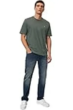 Marc O’ Polo Marc OߴPolo Hombre Camiseta de punto de algodón orgánico con cuello redondo, (Mangrove), L