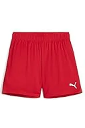 PUMA TeamGOAL Shorts Wmns, Pantalones Cortos de Punto Adultos Unisex, Red- White, 705754